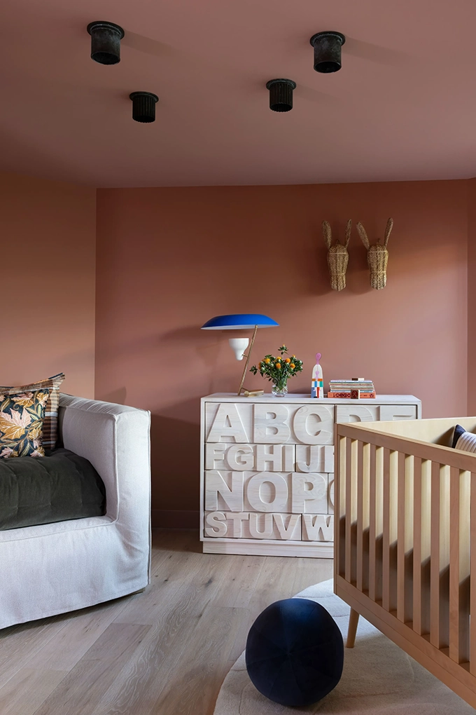 Deep Cove pink bedroom