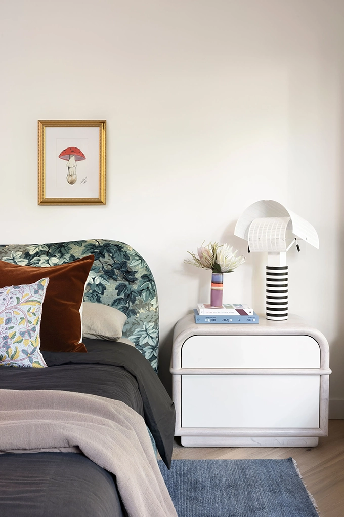 Deep Cove bedroom detail
