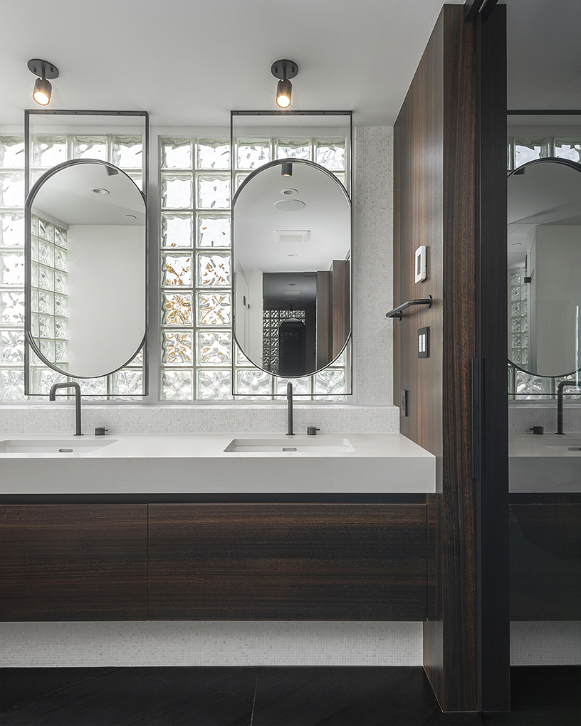 Beach Ave master bathroom vanity
