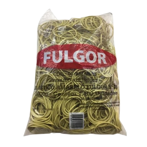 Elástico amarelo Fulgor