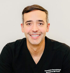 Dr. Alvarez, dermatologist. 