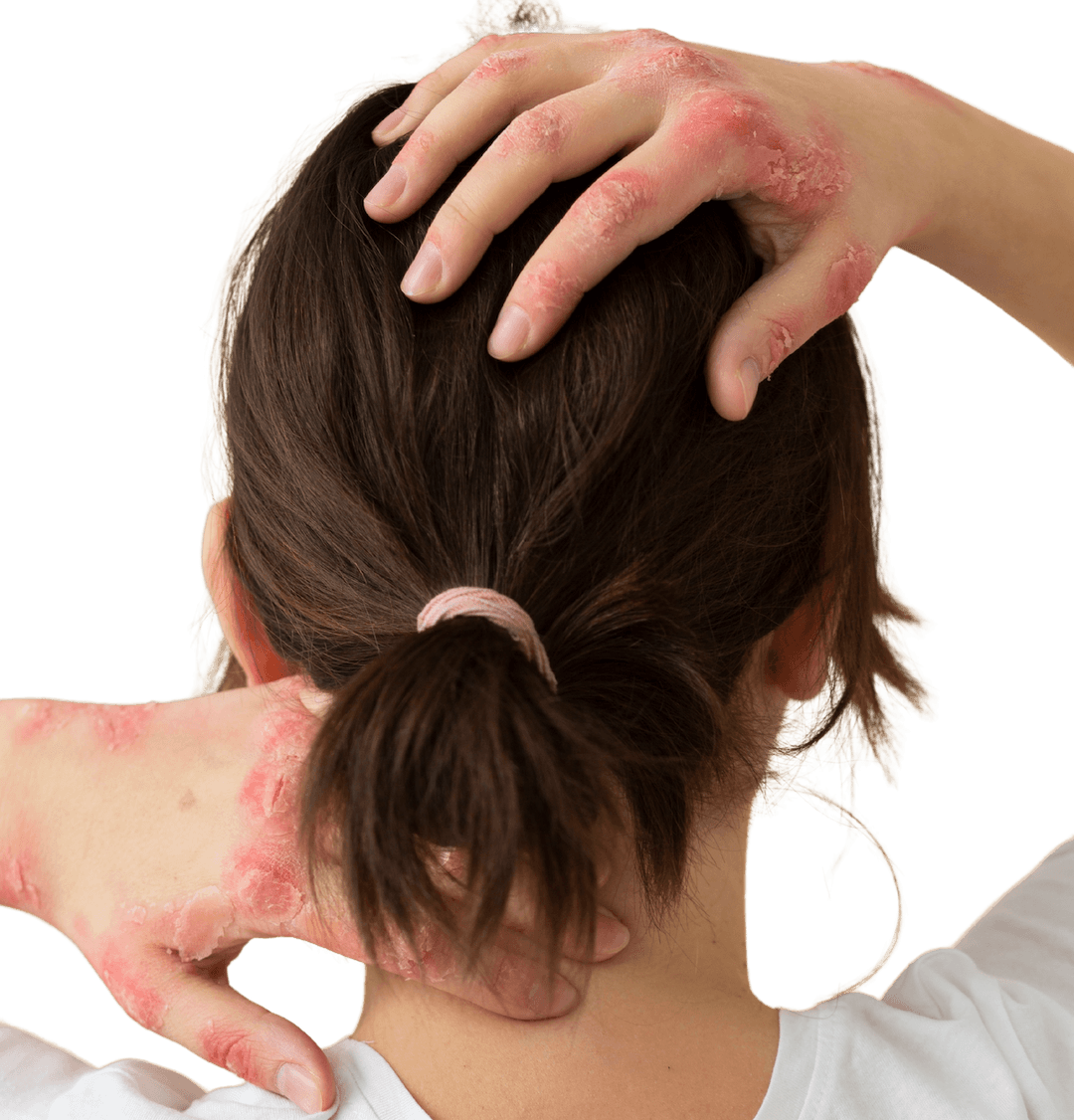 Man with back towards us