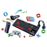 Gaming keyboard and mouse