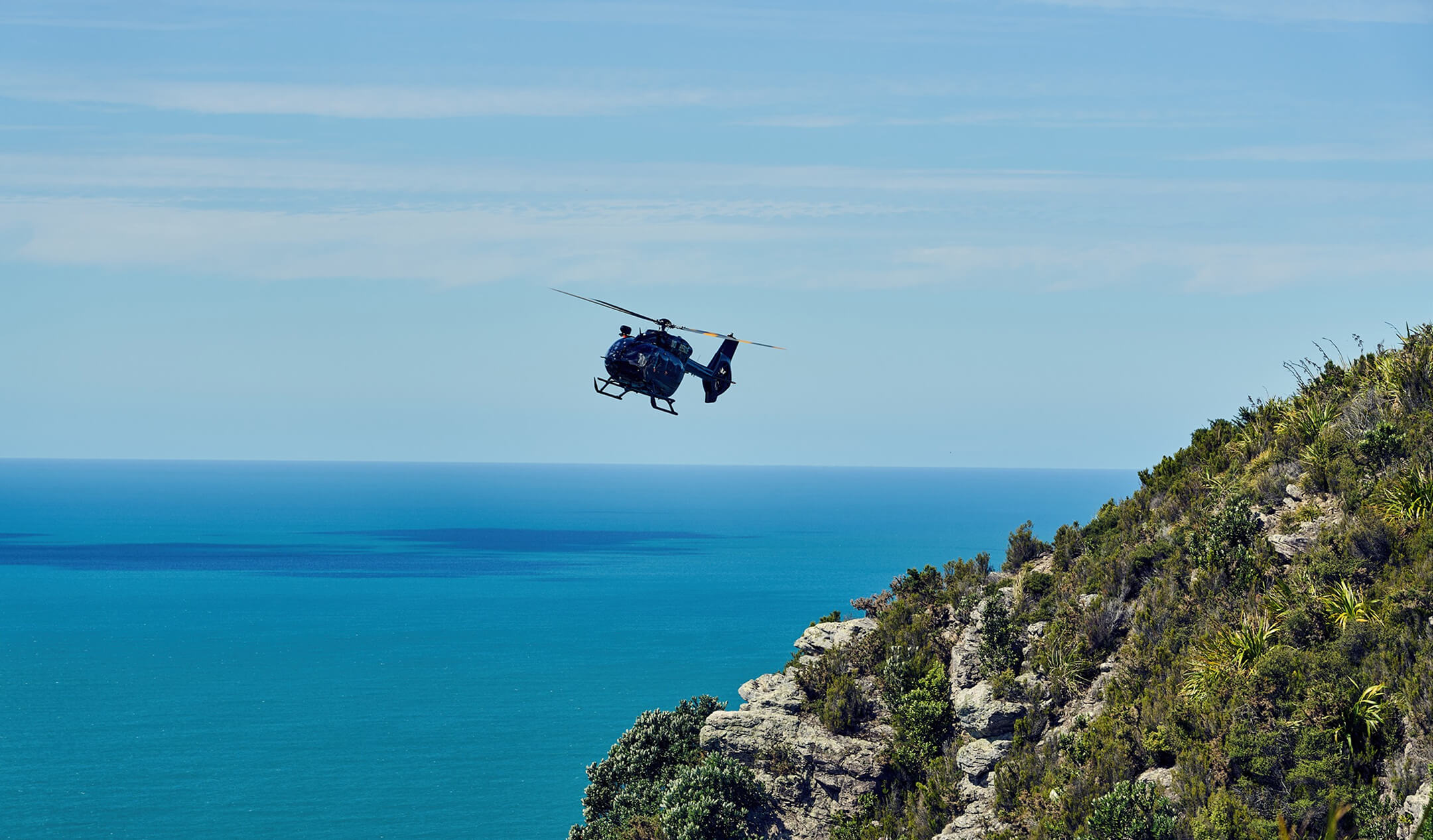 Search and Rescue New Zealand Helicopter