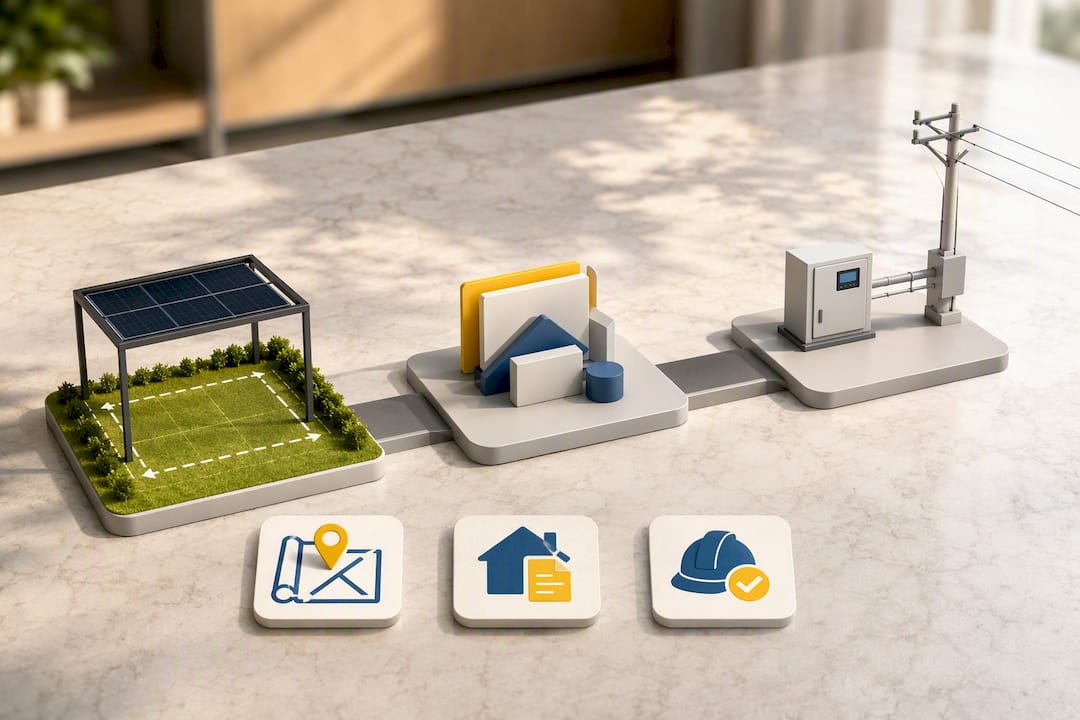 Démarches administratives pour une installation solaire