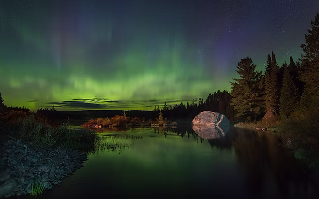 Stargazing under dark skies at Four Corners Algonquin