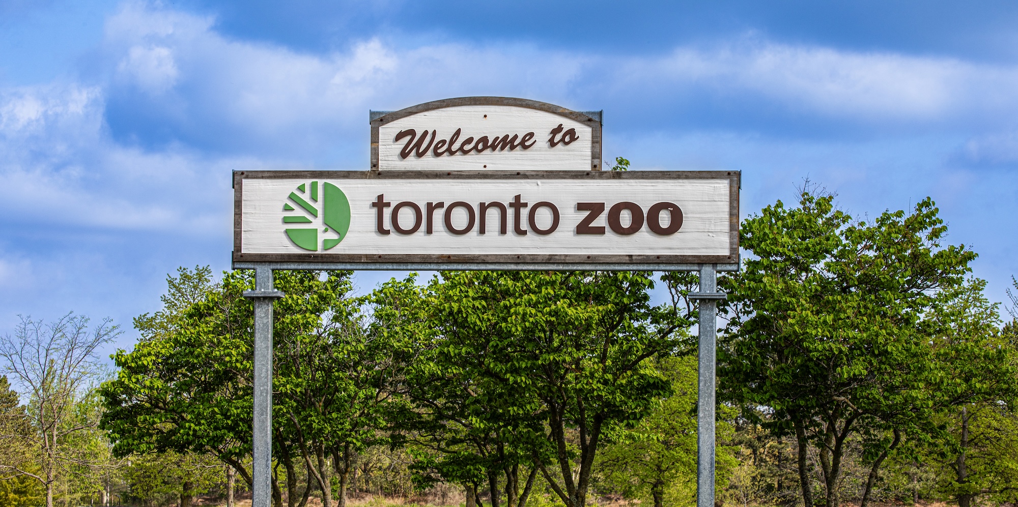 The Toronto Zoo entrance