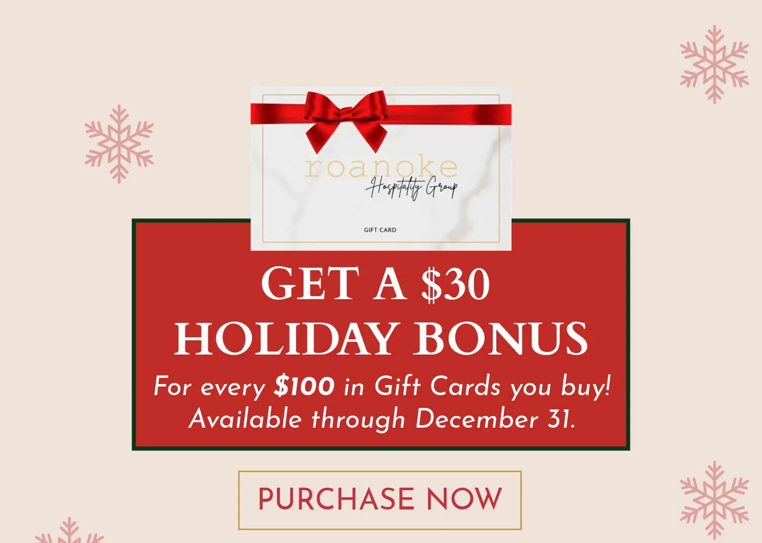 Restaurant promotion