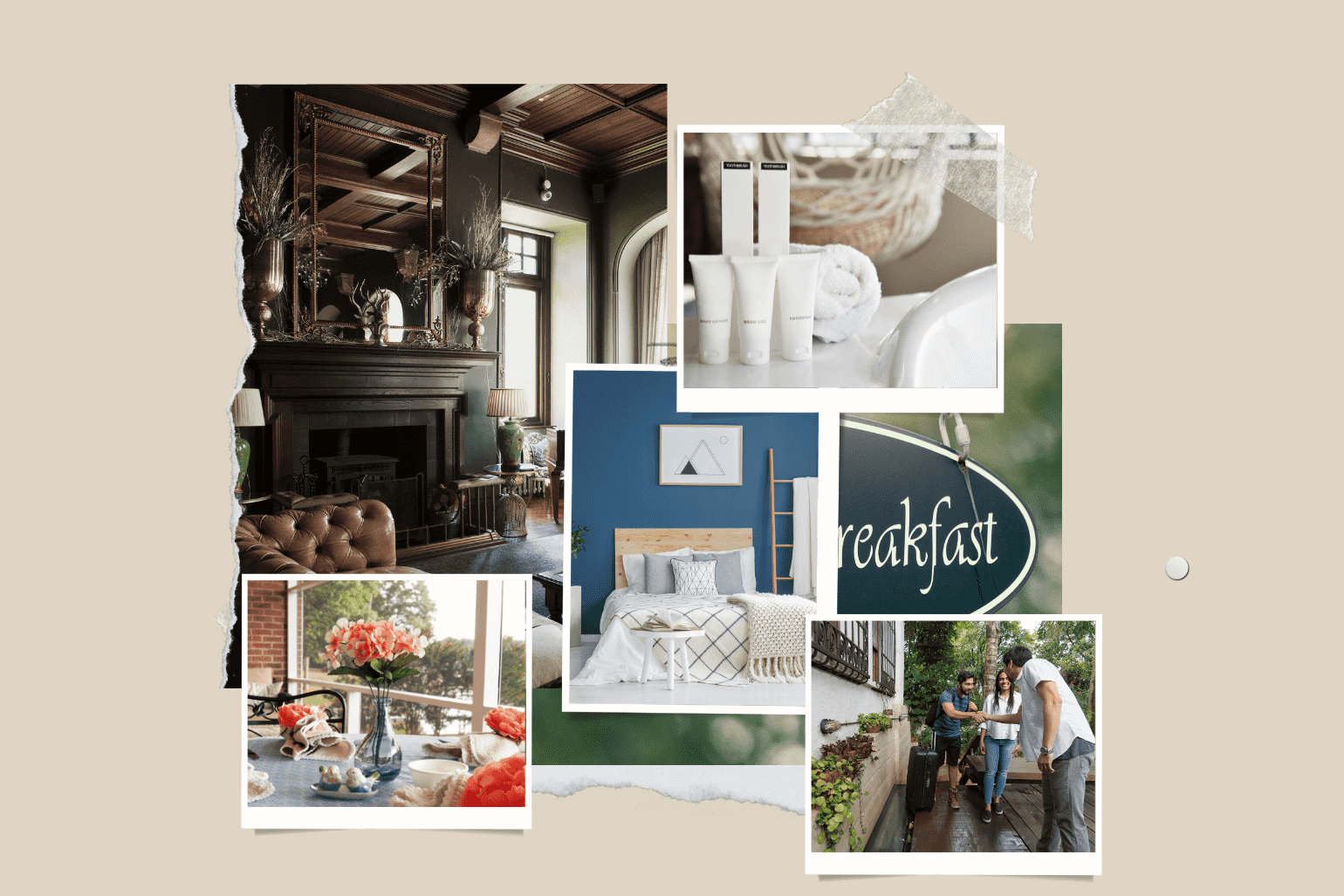 Bed and breakfast services and amenities