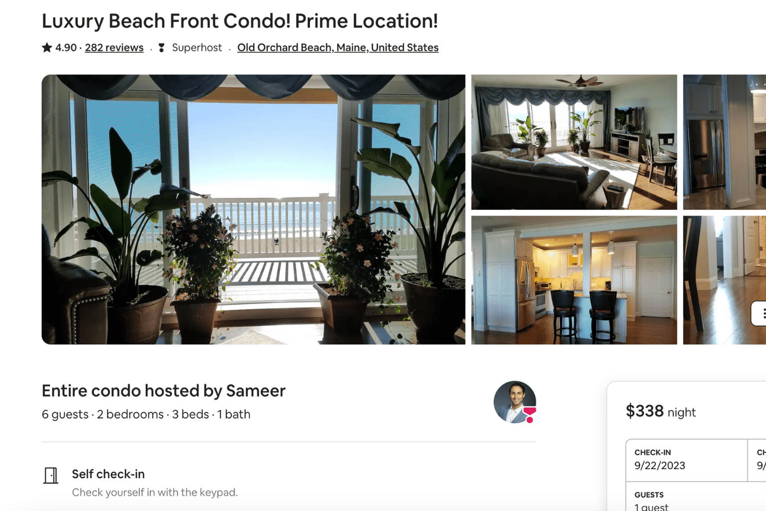 OTA Property listing