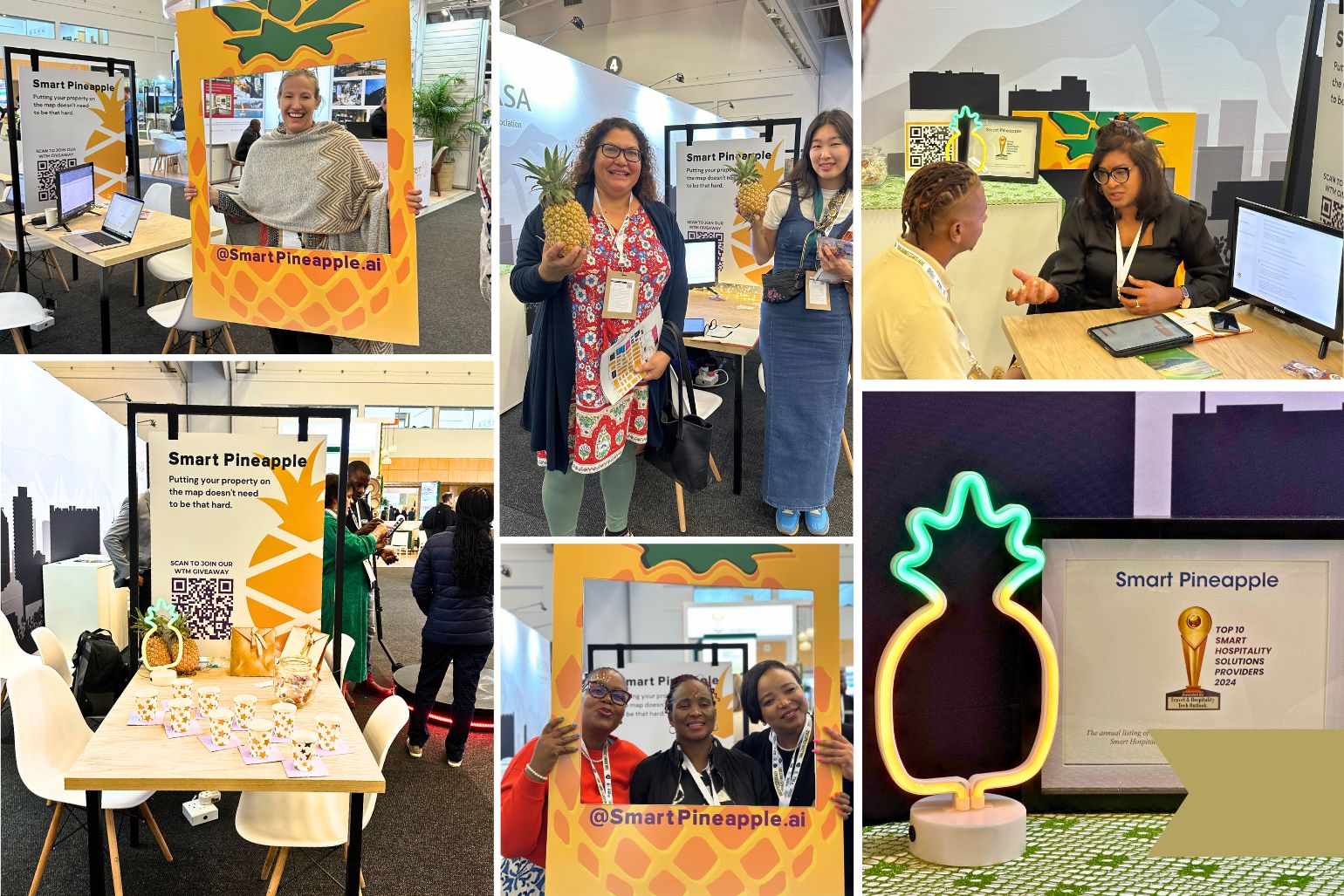 photo collage of WTM Africa