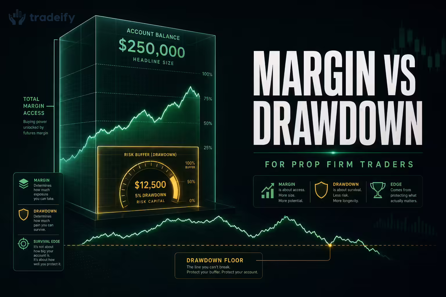 Margin vs Drawdown for Prop Firm Traders