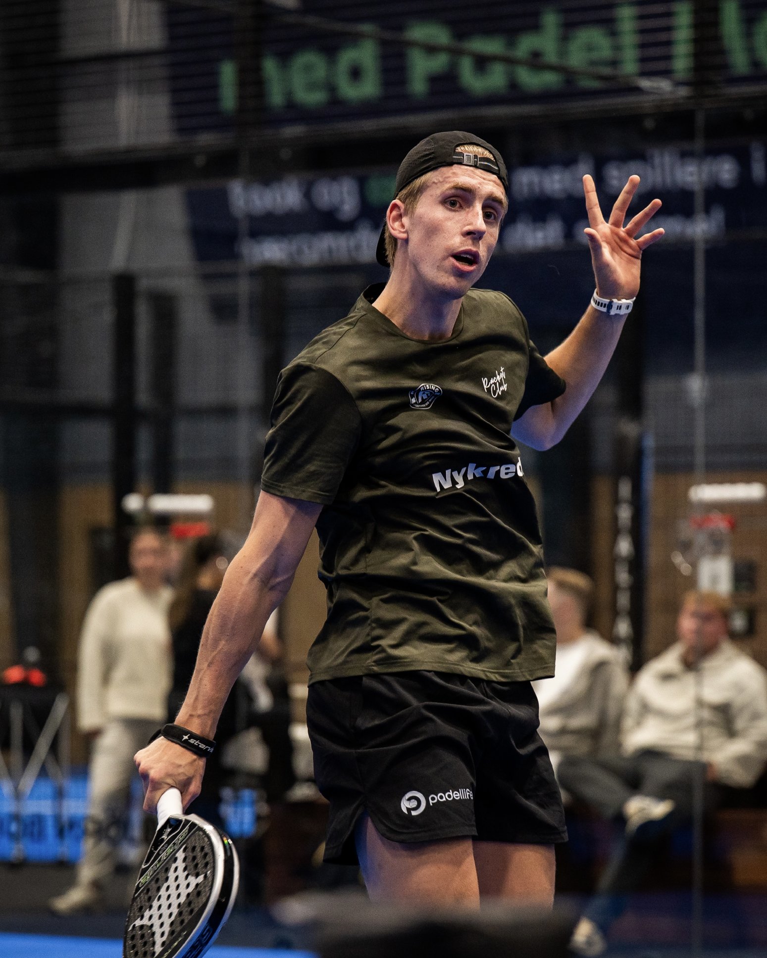 Racket Club venue Manager Peter Bagger