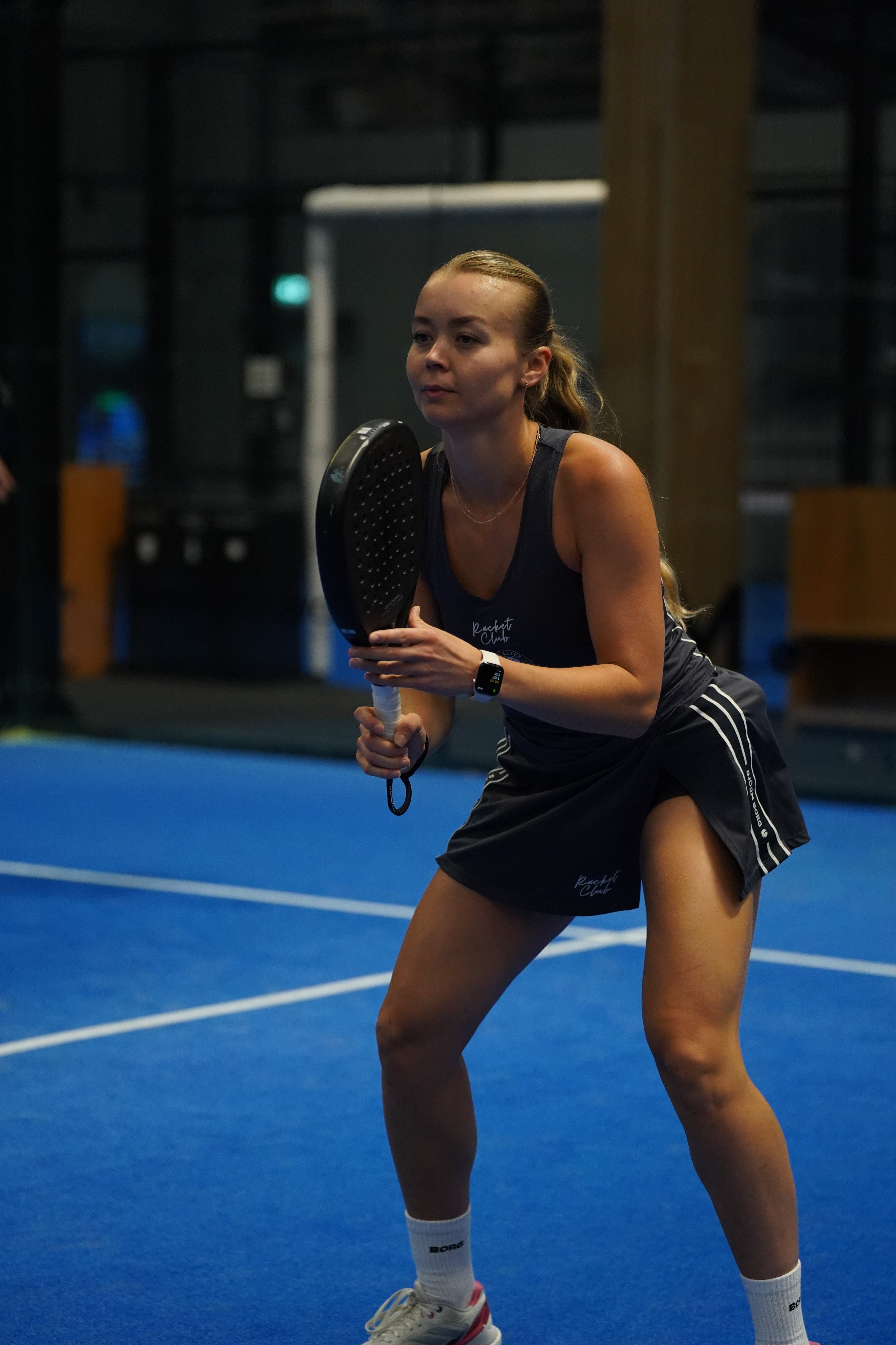 Racket Club venue Manager Peter Bagger