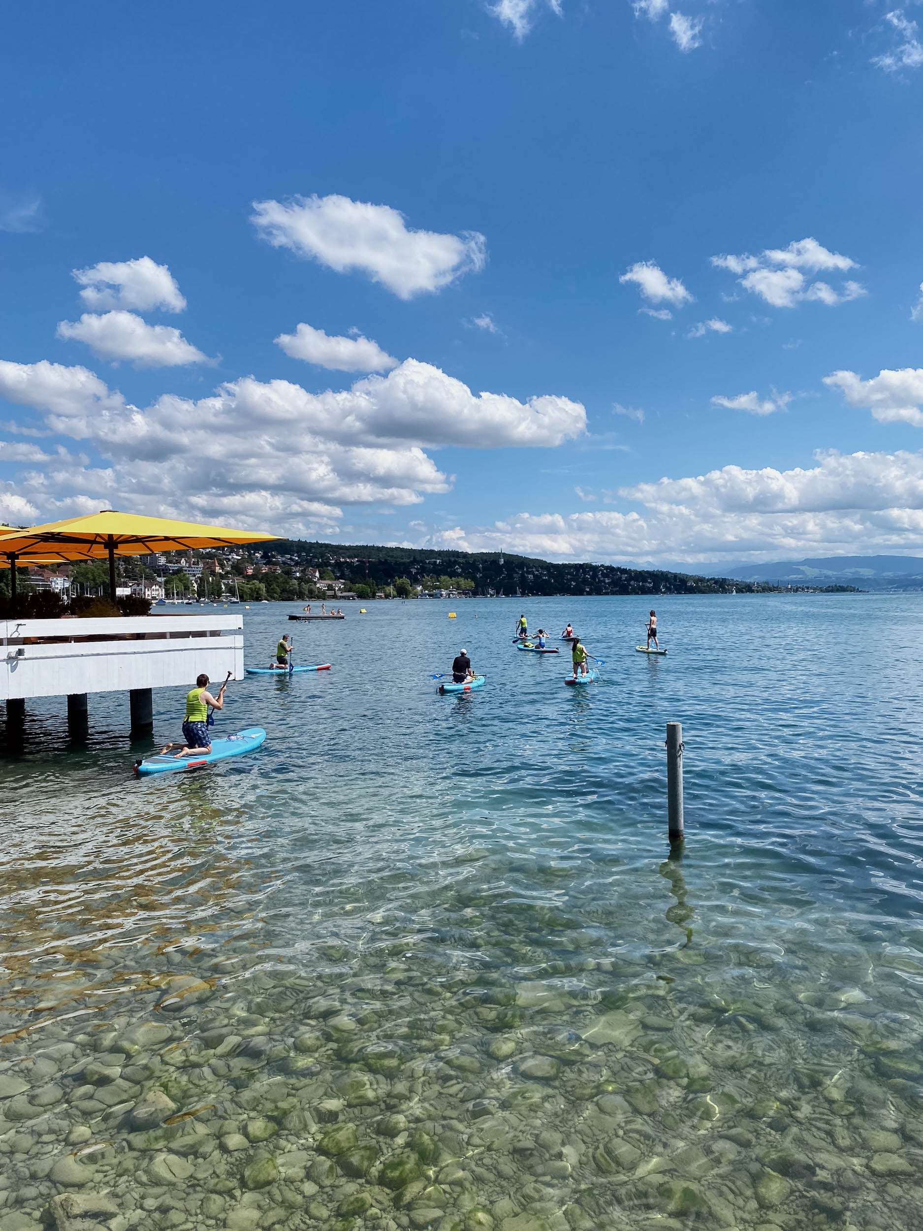 SUP group at Zürichhorn