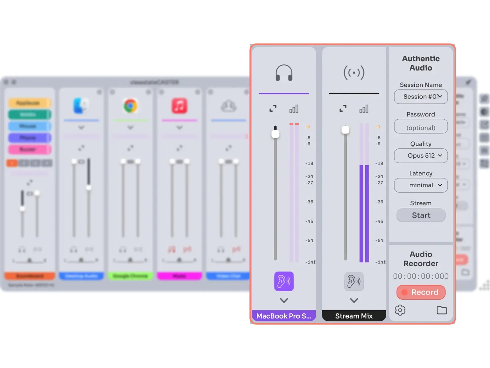 Stream high-quality audio in real-time with CASTER and GroundControl Bridge