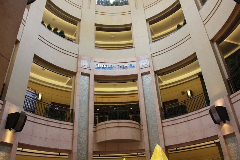 Large Building With Dolby Theatre Sign