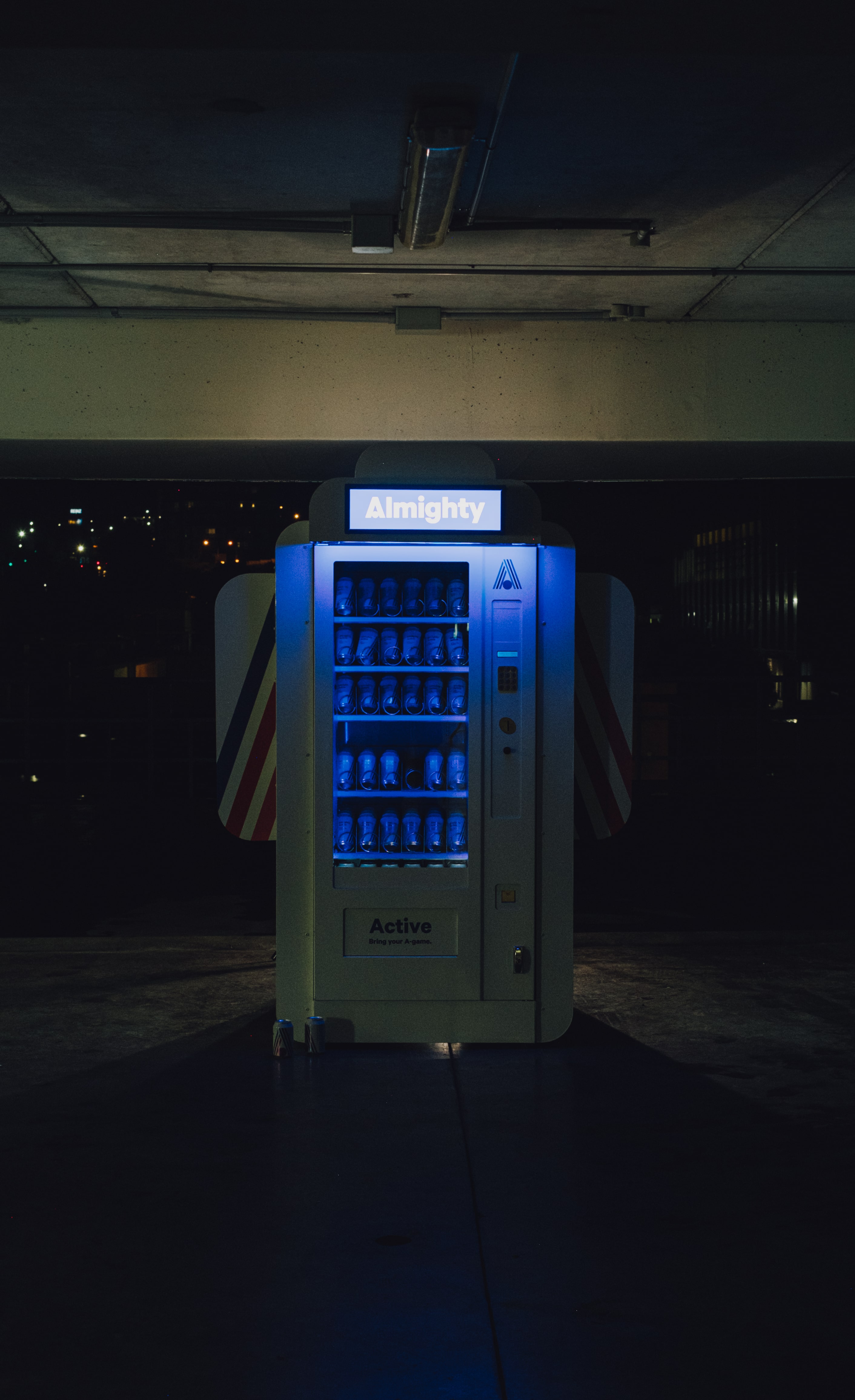 Almighty Active: Custom Vending Machine Activation