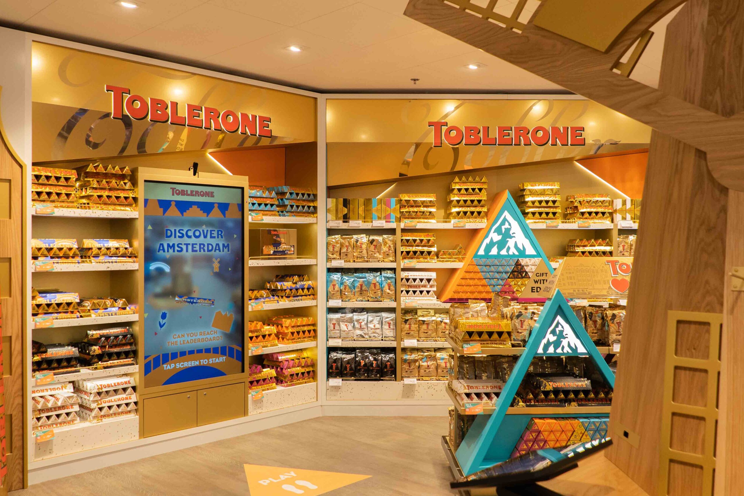 Mondelez Opens Boutique at Schiphol Airport