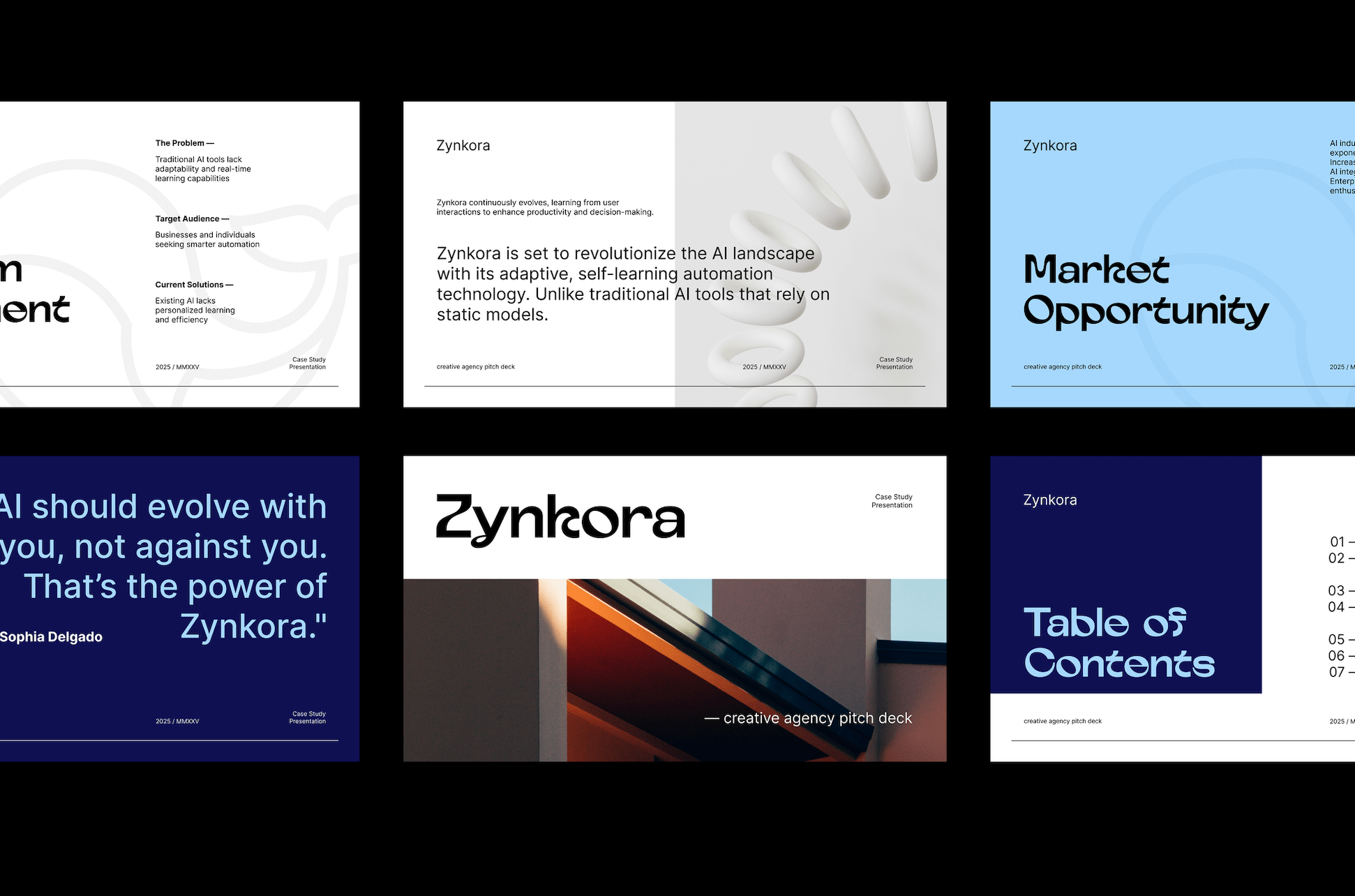 Healthcare startup pitch deck design – professional presentation layout for medical innovation