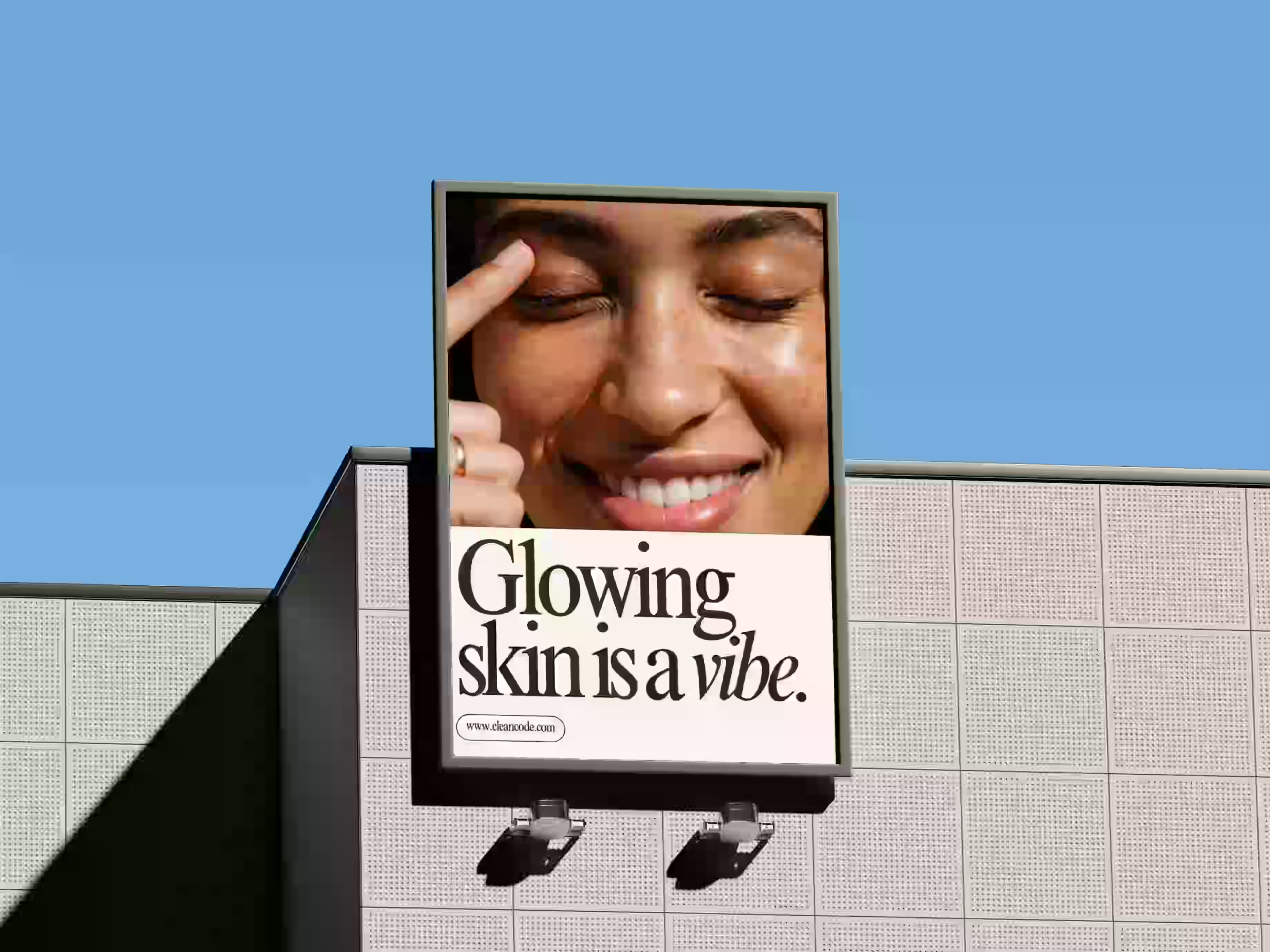 Creative outdoor advertising design for tech startup – bold visual storytelling and impactful branding