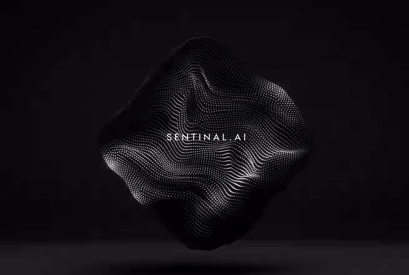 Abstract AI-inspired logo design for tech startup brand identity by Design Policy Design Studio