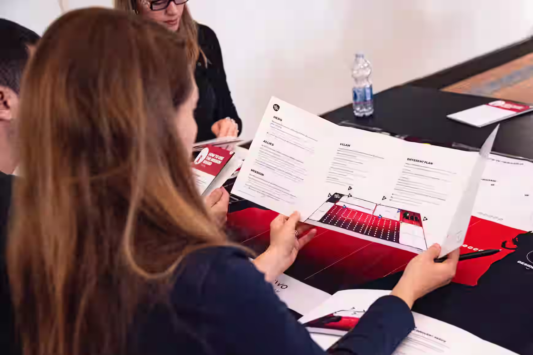 Creative agency presenting branding and design strategy for startups and business growth