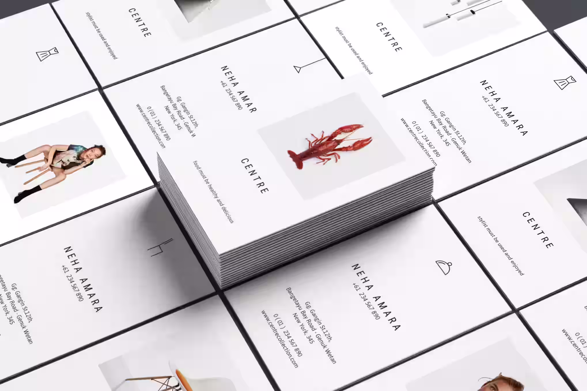 Brand identity packaging and editorial layout design for startups and tech businesses