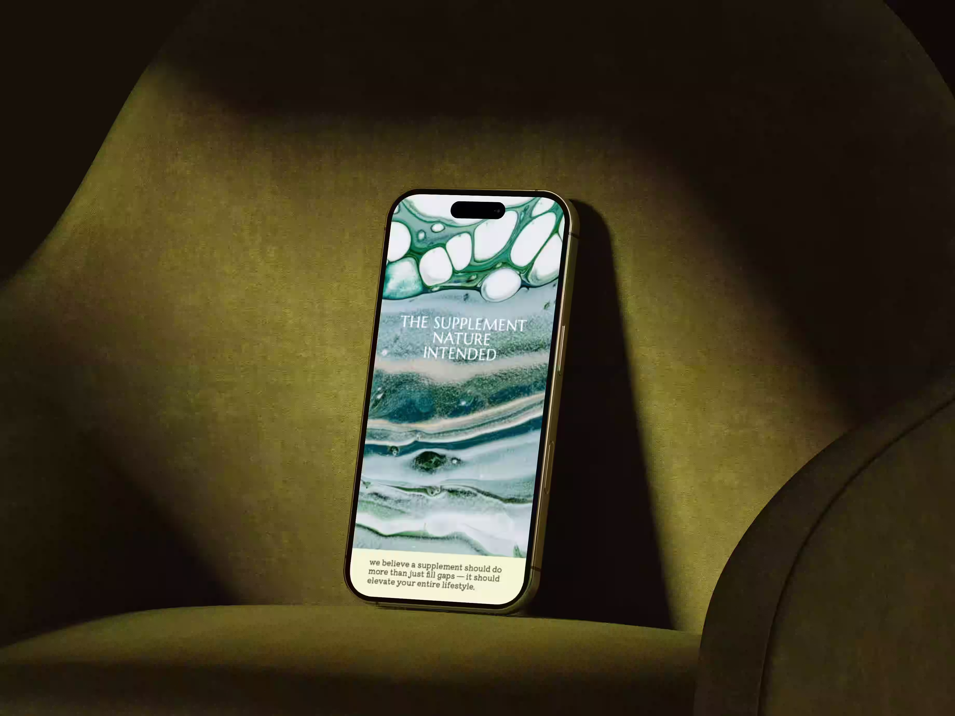 Nature-inspired eco brand social media design with mobile interface by Design Policy Design Studio