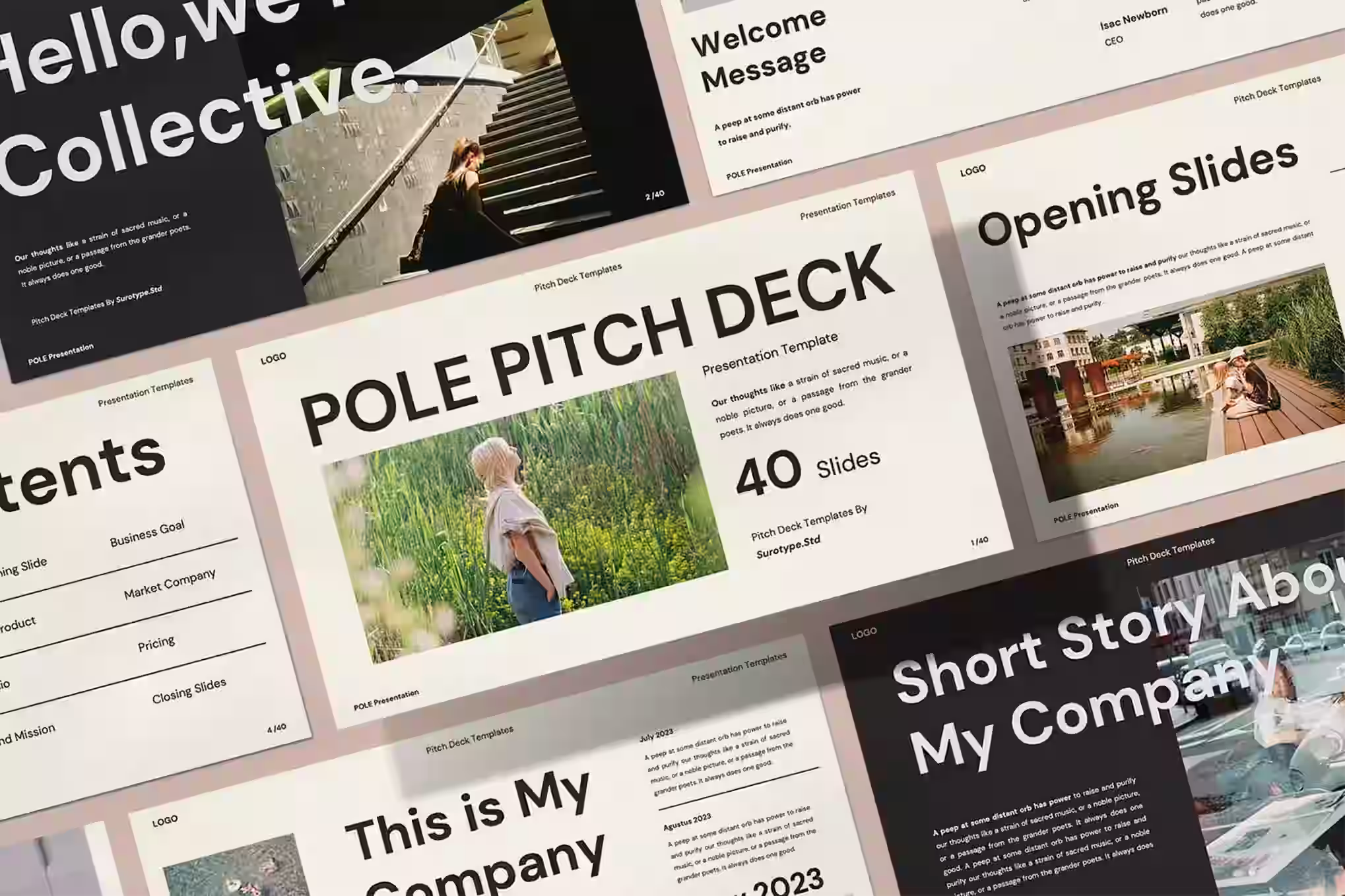 pitch deck design