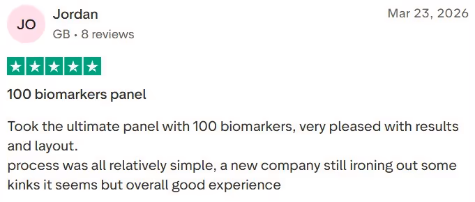 TrueVitals customer review