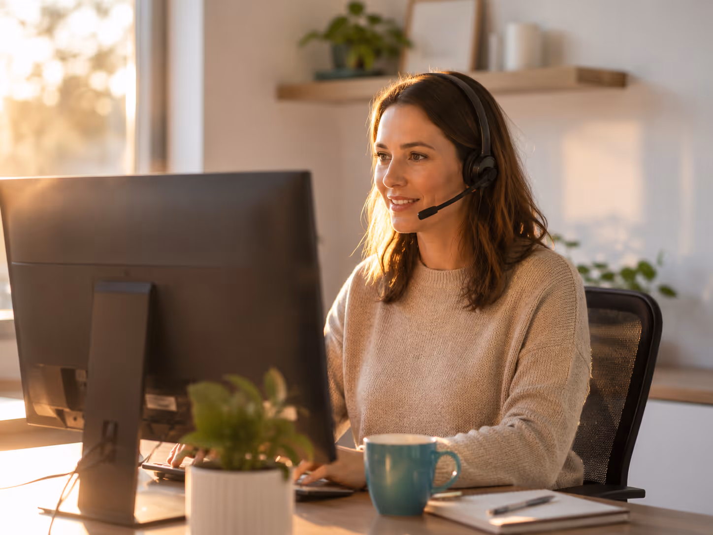 Customer contacting support