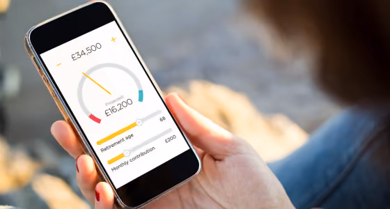 PensionBee on mobile