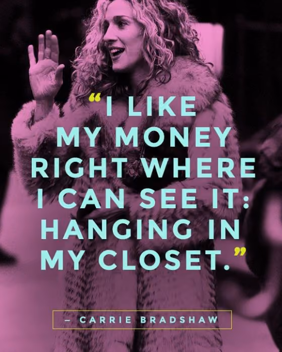 Carrie Bradshaw quote