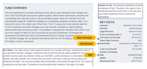 Key facts about the fund