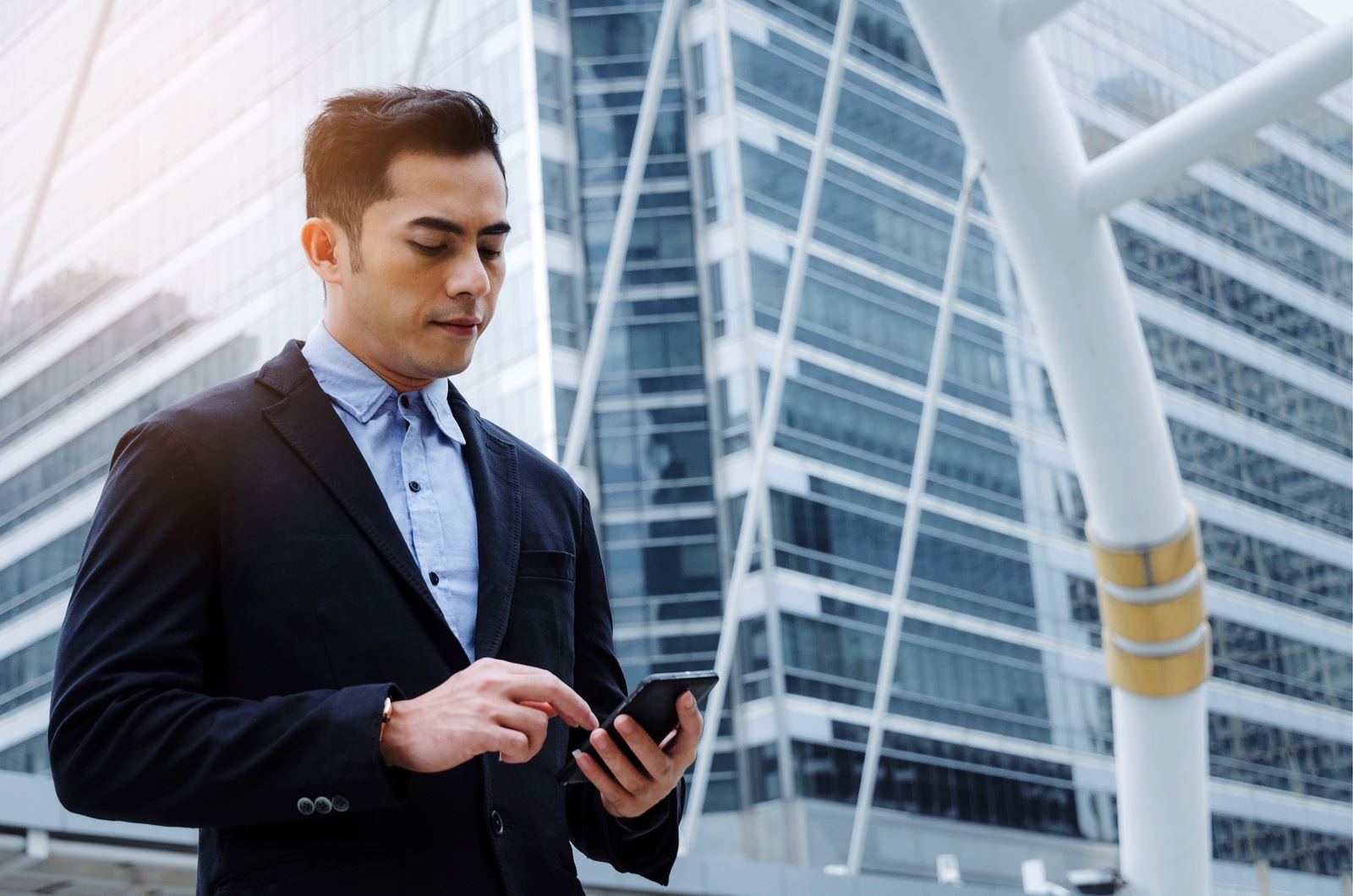 man looking busy - Commercial Real Estate Investing