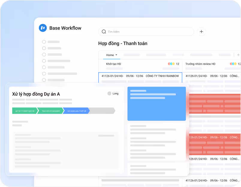 workflow mockup