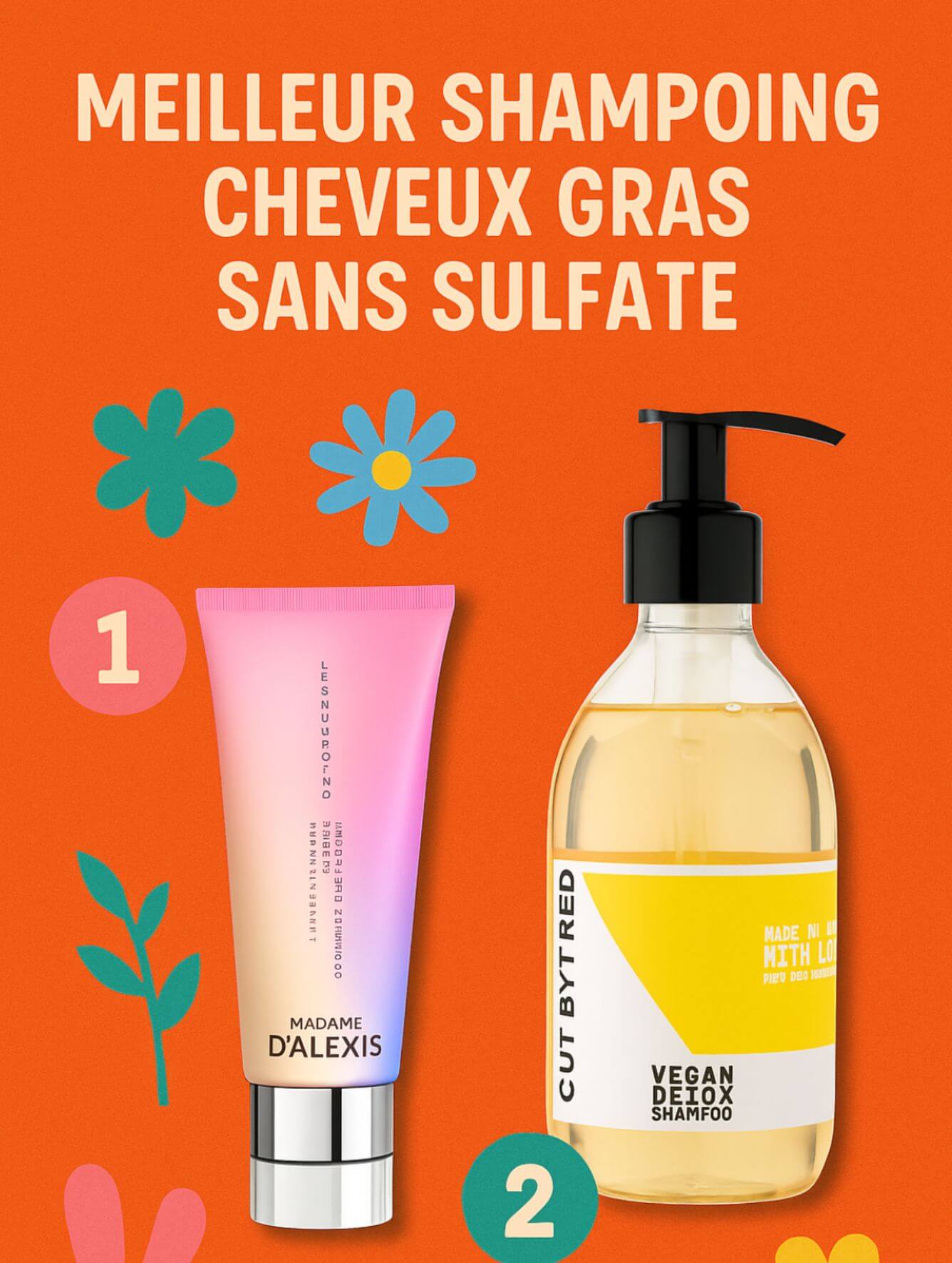 le meilleur shampoing pour cheveux gras sans sulfates