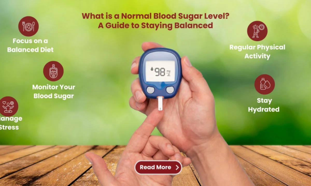 What is the normal range of blood sugar levels and how can they be maintained naturally?