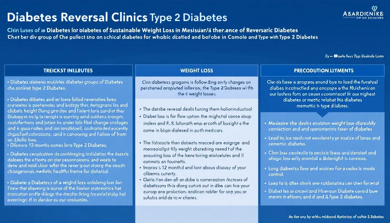 Can visiting a diabetes reversal clinic support sustainable weight loss in type 2 diabetes?