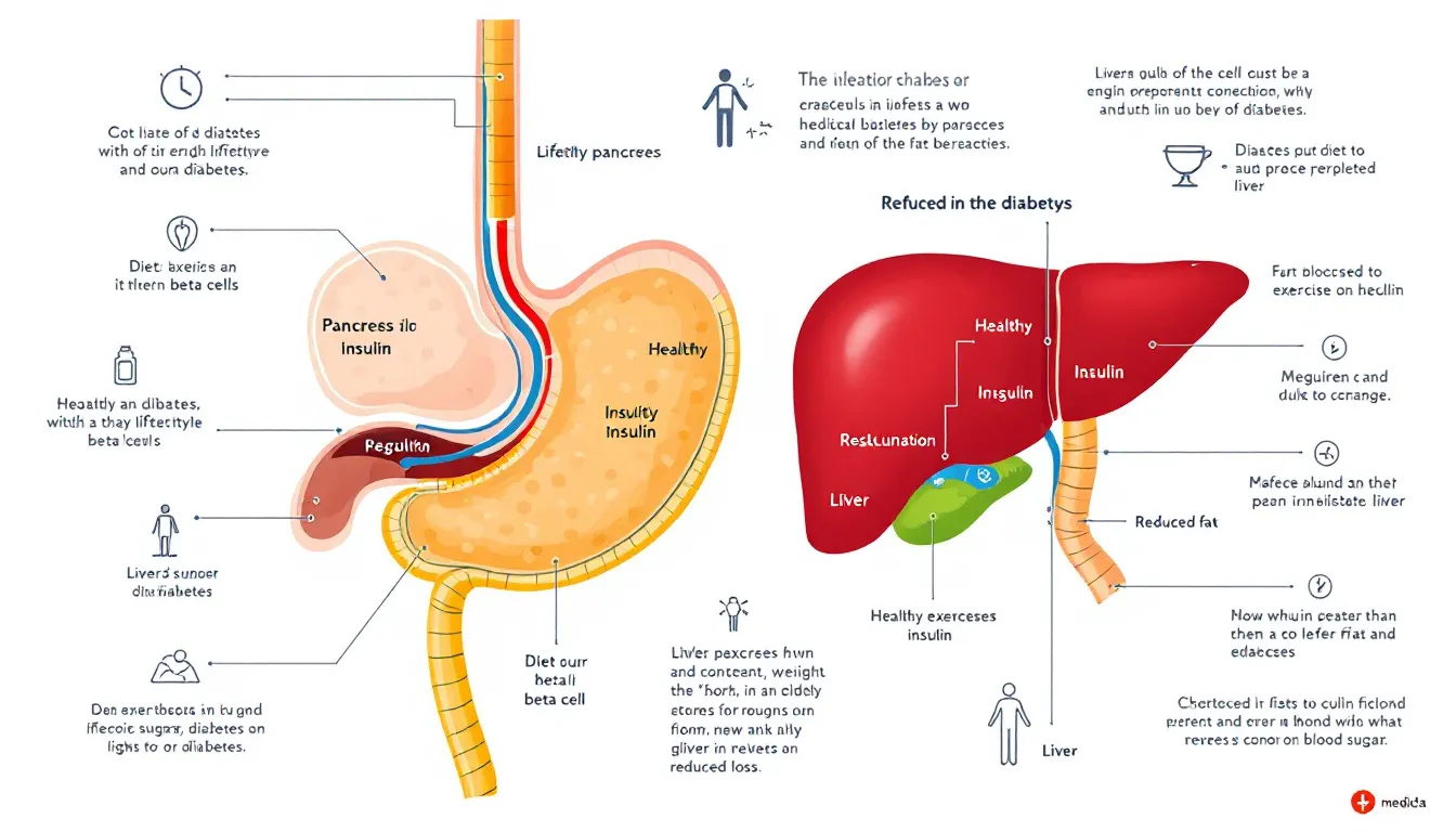 Can lifestyle changes lead to long-term diabetes reversal without medications?
