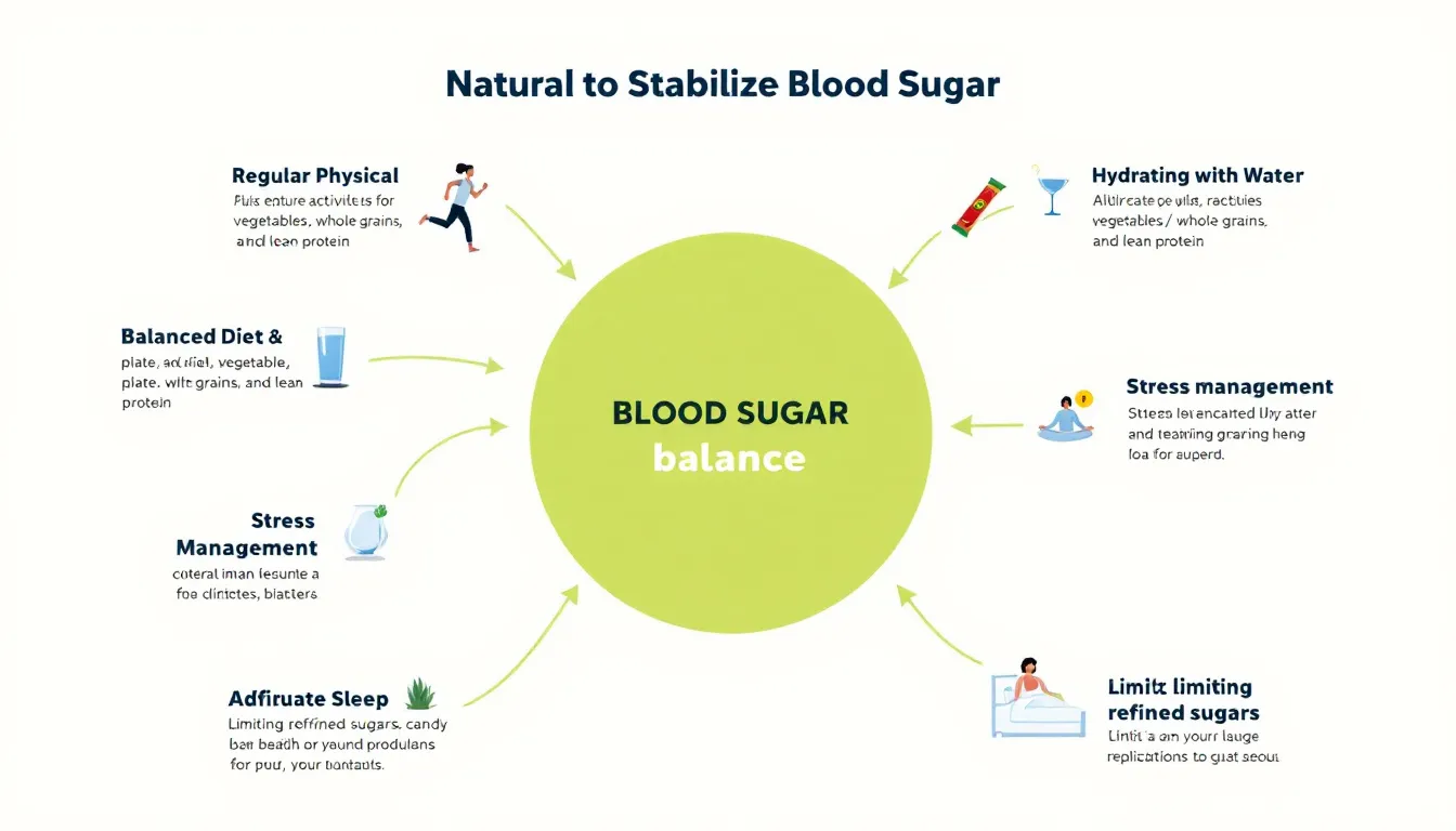 What natural methods help stabilize blood sugar effectively?