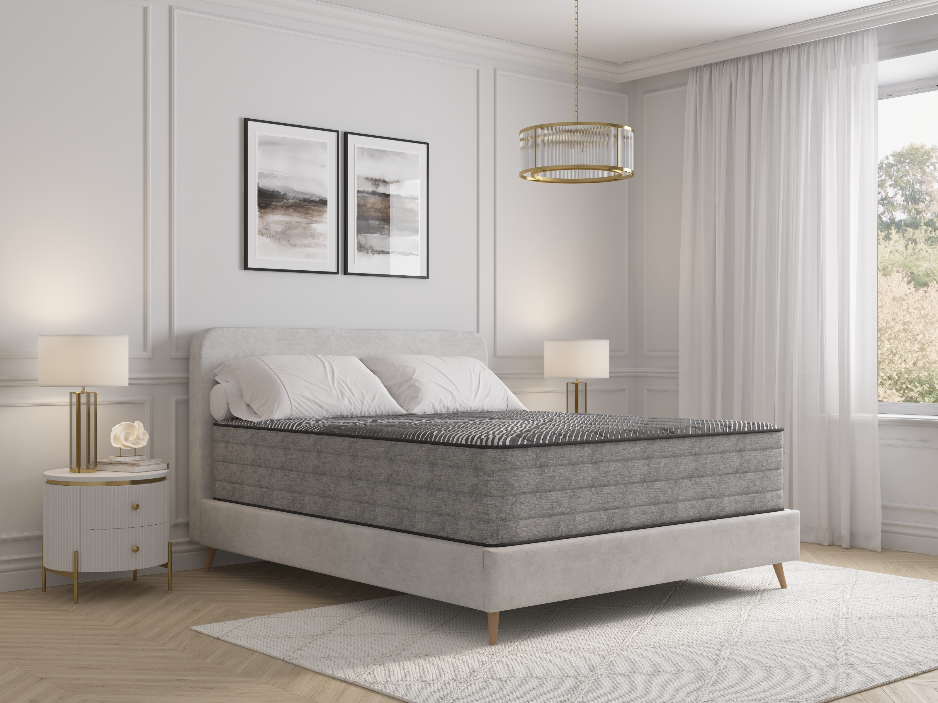 luxury apartment bedroom interior (for a real estate tech)