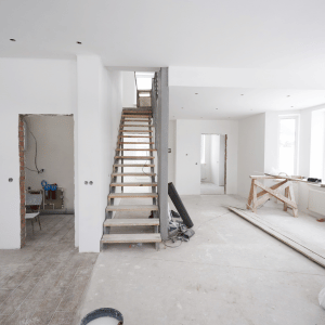living room renovation