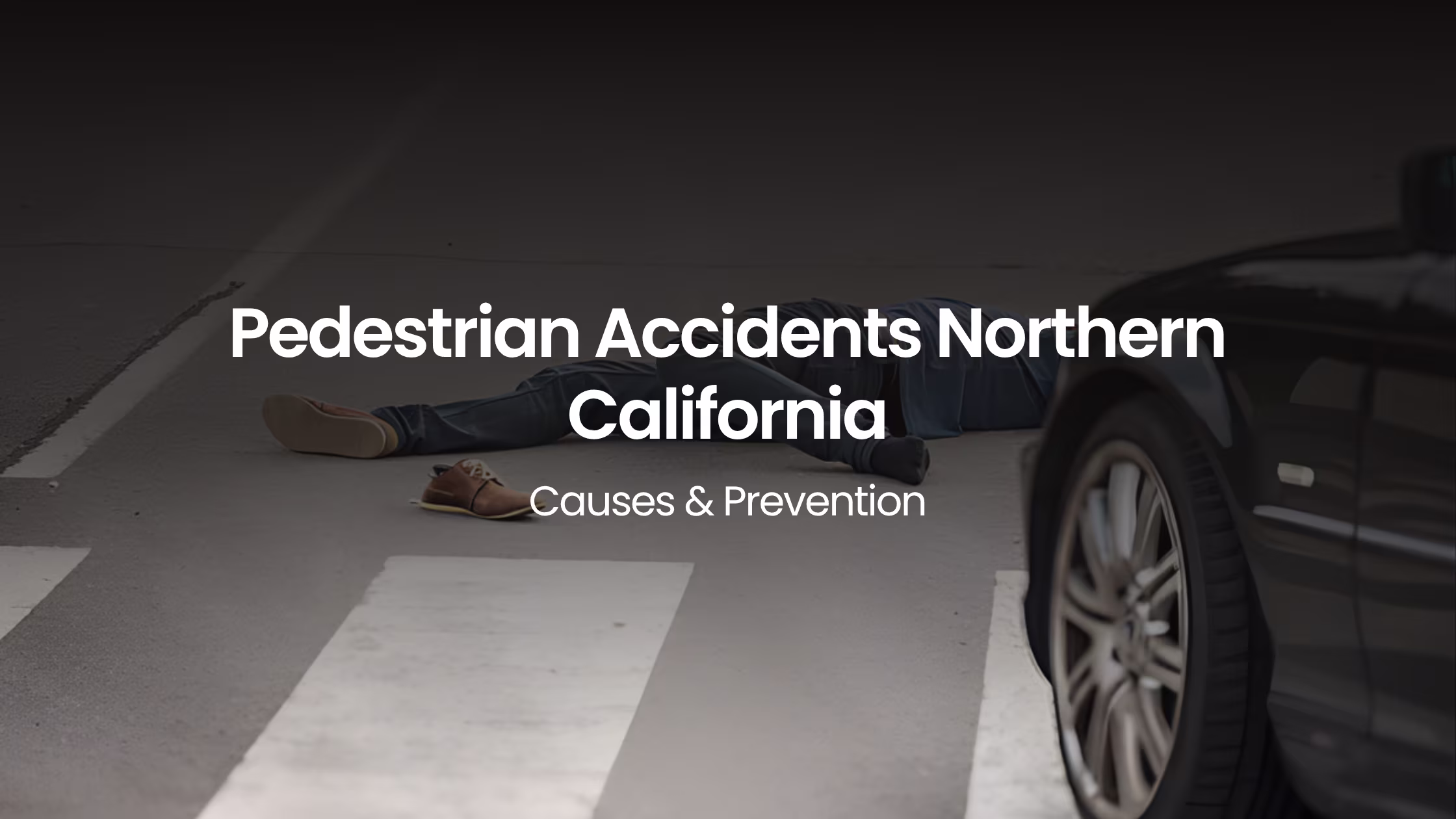 Pedestrian Accidents Northern California: Causes & Prevention