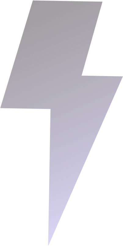 Stylized gear icon with alternating short and long teeth in gradient purple.