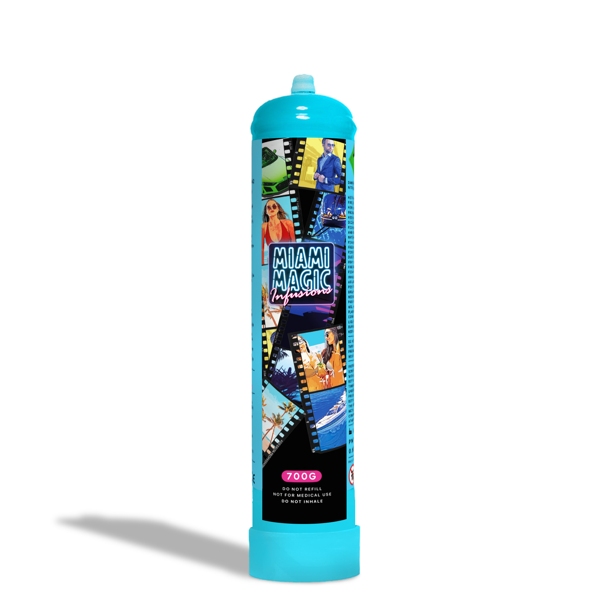 Miami Magic Infusions 700g N2O Canister