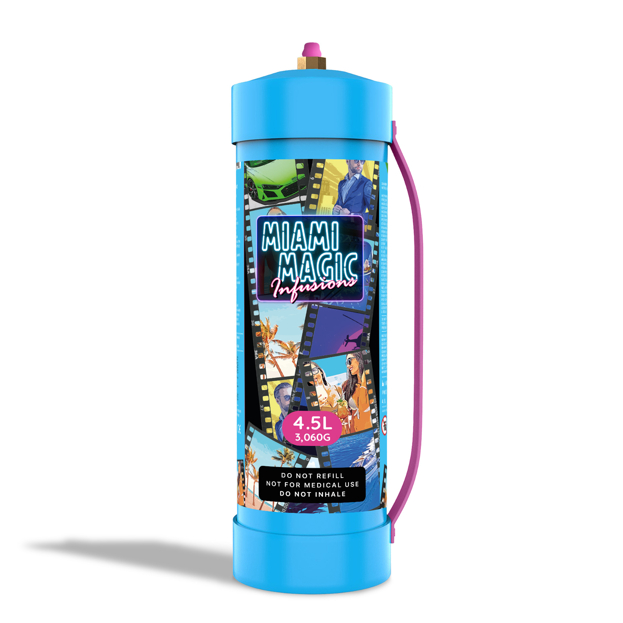 Miami Magic 3060g/4.5L Cream Charger