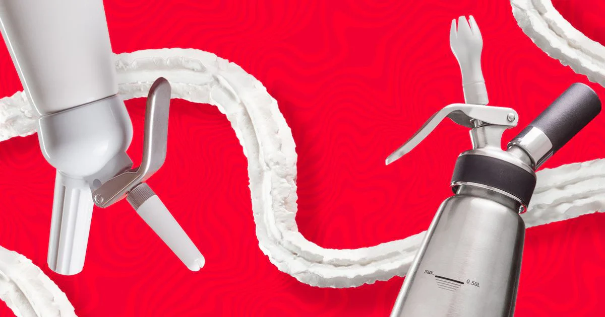 Sahnespender Hygiene und Pflege