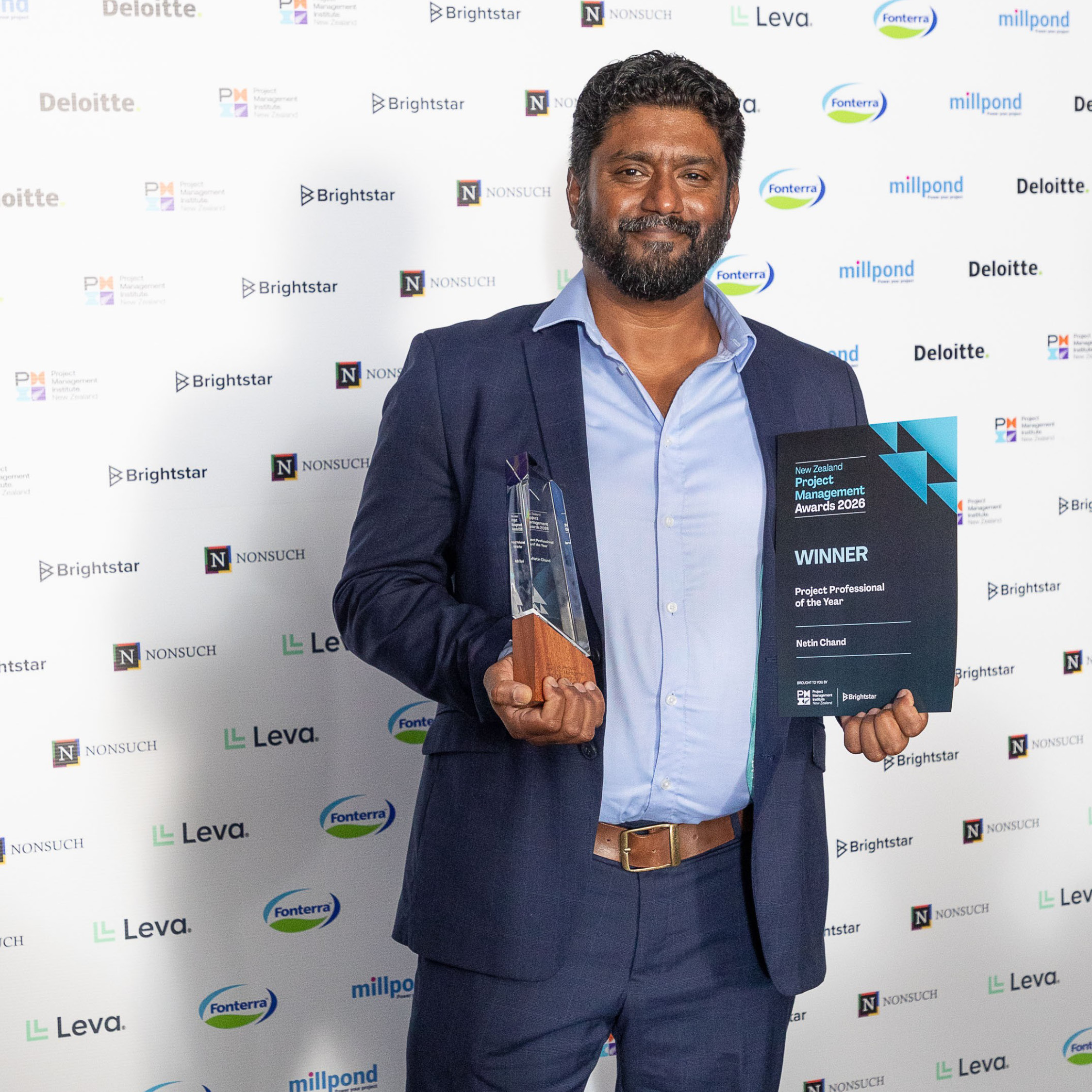 Inovo’s Netin Chand named PMI Project Professional of the Year